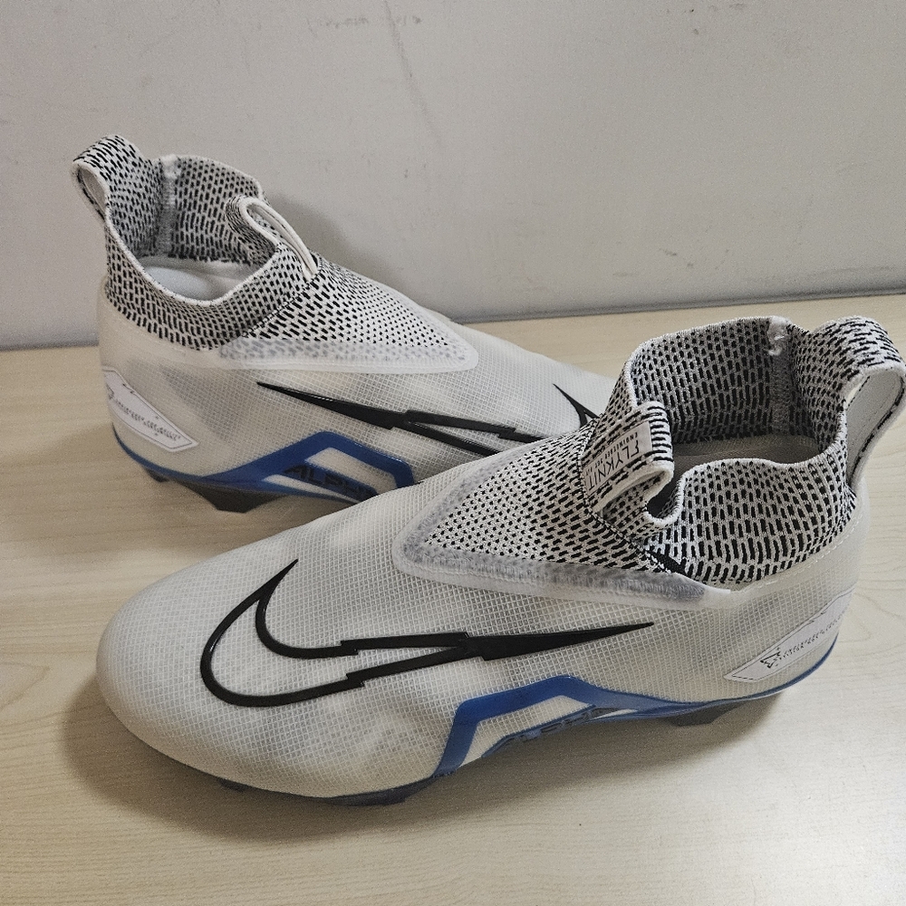 Nike Alpha Menace Elite 3 Football Game Royal White Blue CT6648-101 Men Size 11